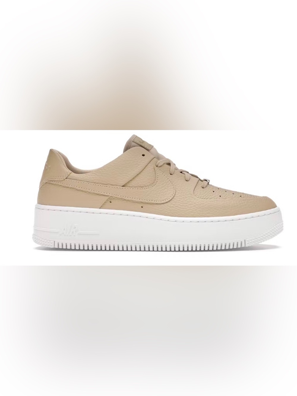 Nike Women’s Tan Air Force 1 Sneakers